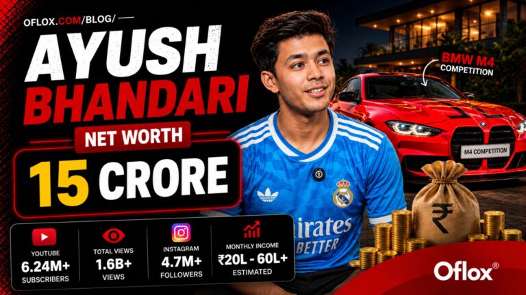 Ayush Bhandari Net Worth