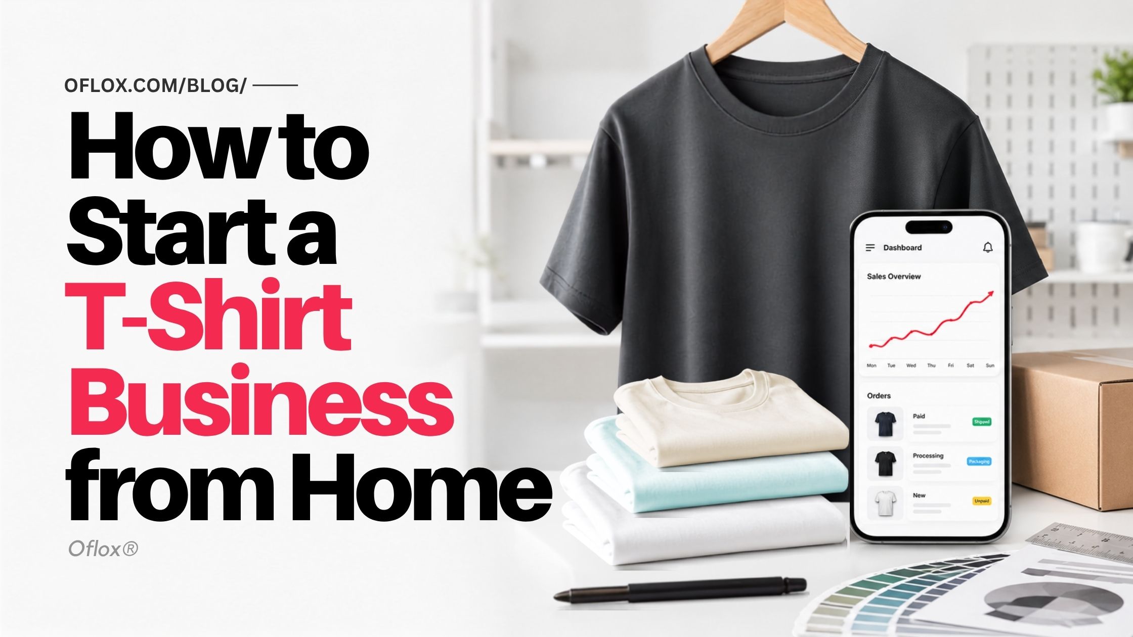 How to Start a T-Shirt Business from Home